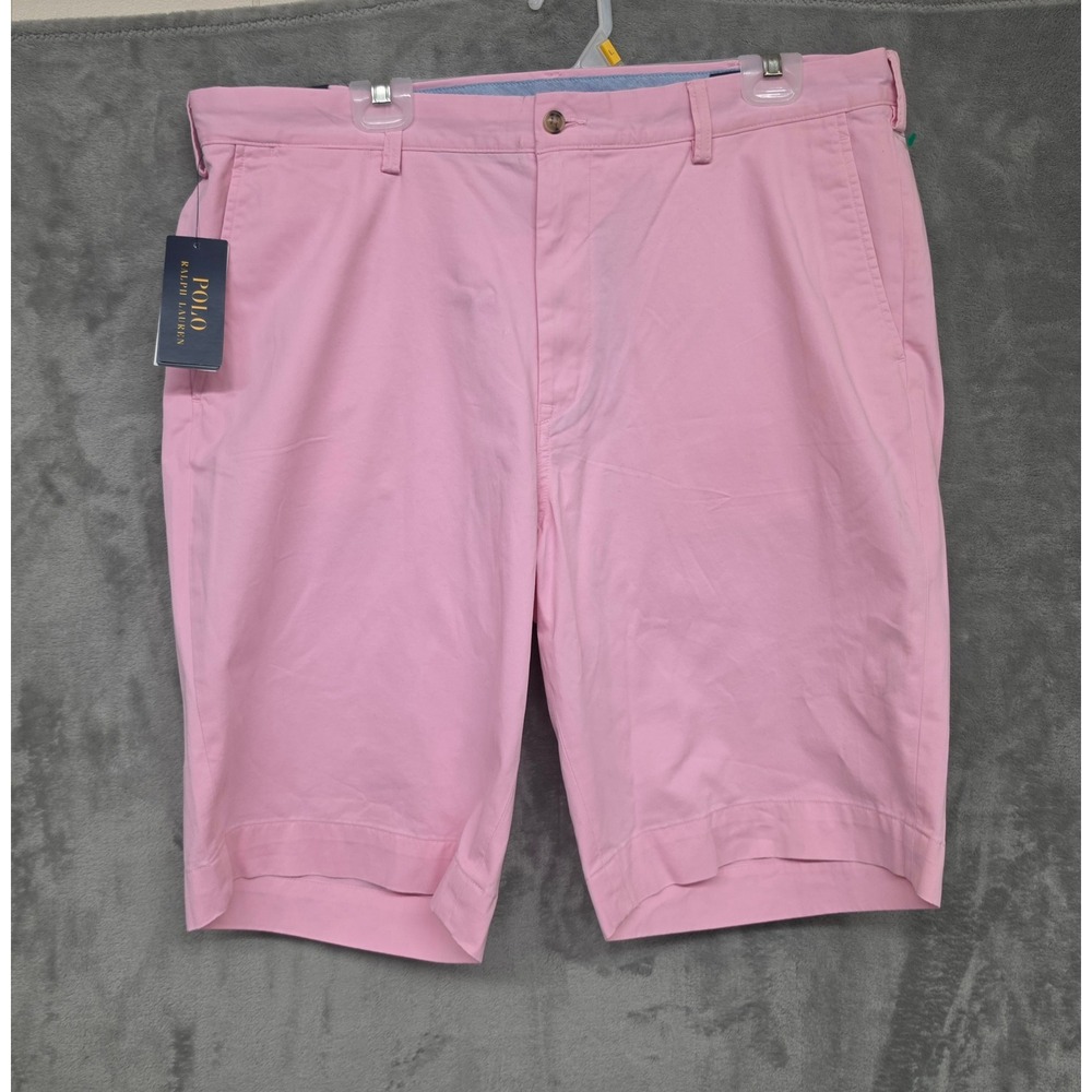 Polo Ralph Lauren Mens Pink Stretch Classic Fit Shorts 38T NWT
